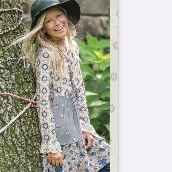 Matilda Jane Other - MATILDA JANE 435 Make Believe Bohemian Floral So Spirited Dress